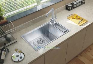 供應廚房專家水槽 進口材質多功能手工水槽，打造理想廚房核心